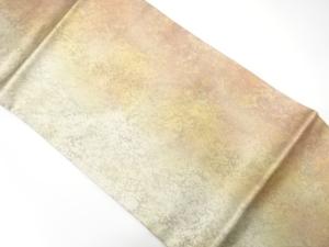 引箔　暈し柄　名古屋帯